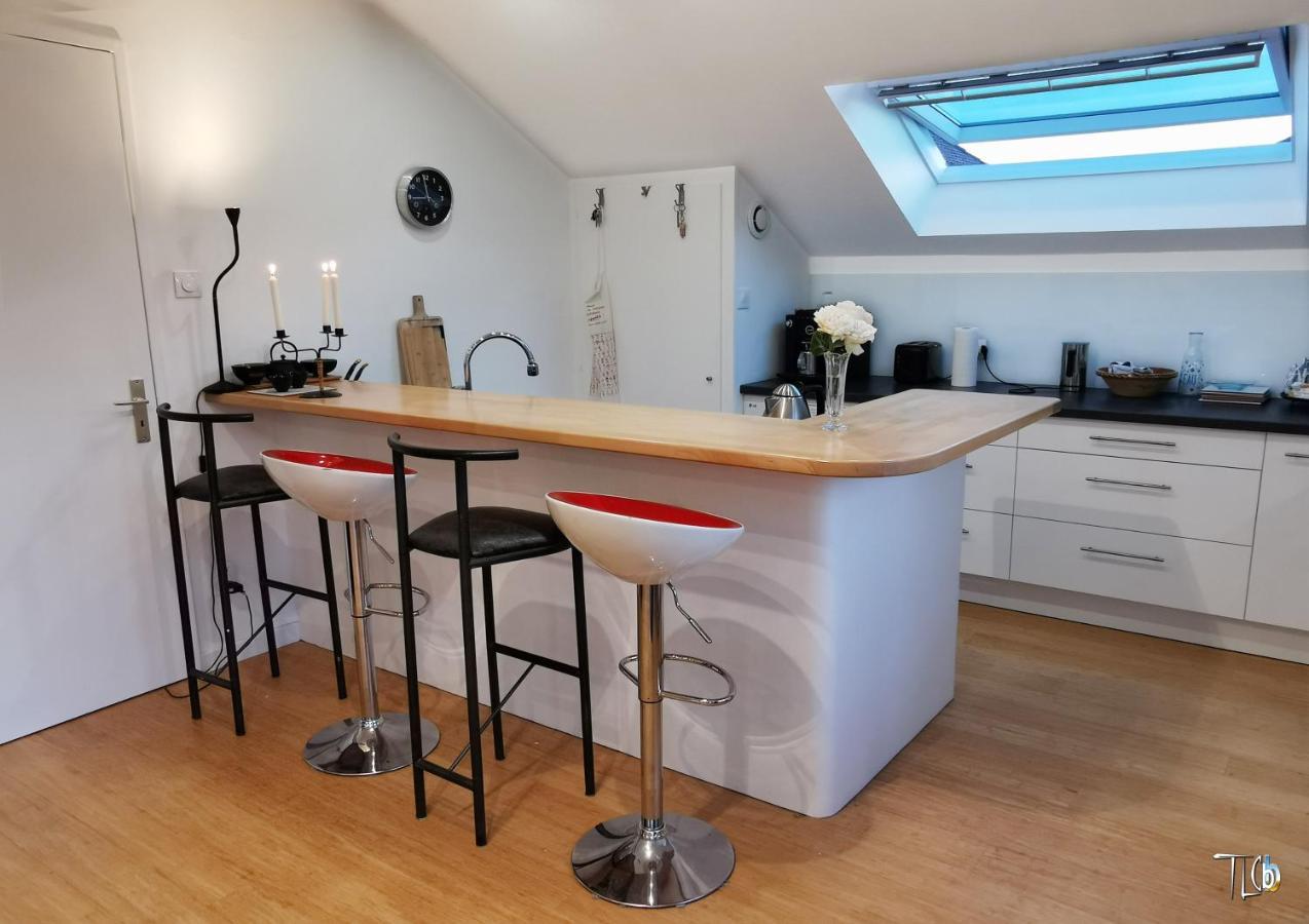 "Le Loft B Bg " Appartement Avec Terrasse G Friendly Strasbourg Luaran gambar